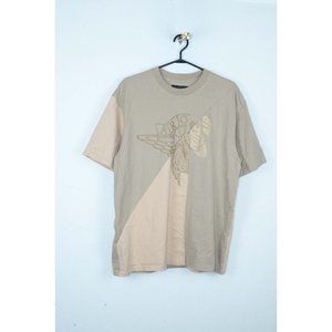 Jordan X Travis Scott Collaboration Tan Sports Tee
